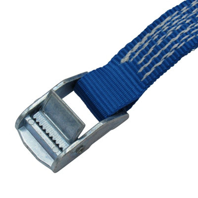 Cambuckle Tie Down Strap 25MM 450KG 5M (Lashing Cargo Strap Secure Hold ...