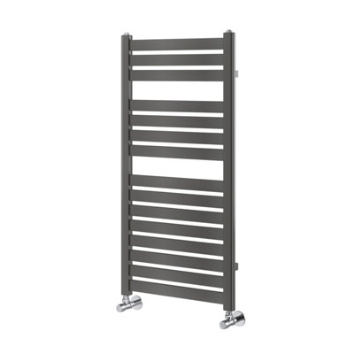 Camden Anthracite Heated Towel Rail - 1000x500mm