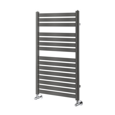 Camden Anthracite Heated Towel Rail - 1000x600mm