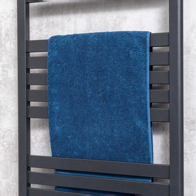 Camden Anthracite Heated Towel Rail - 1000x600mm - 3