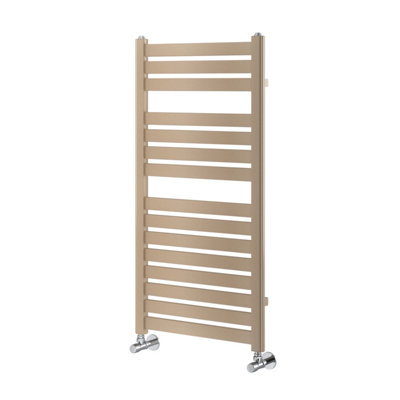 Camden Brown Heated Towel Rail - 1000x500mm