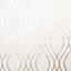 Camden Wave Wallpaper In Neutral And Gold