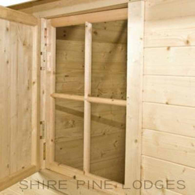 Camelot 19 mm Log Cabin 10 x 10 Feet - 3