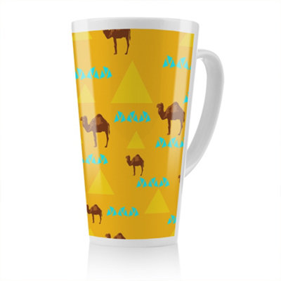 Camels & Pyramids Latte Mug, Stunning Designer mug fit for any home ...