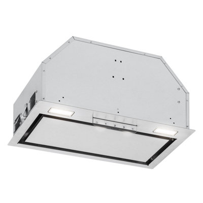 Camila Cooker Extractor Hood Built-in 60 cm LED Touch Stainless Steel