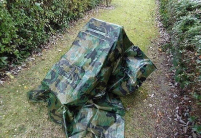 Camo Camouflage Tarpaulin Heavy Duty Waterproof Cover Tarp Sheet 3m x 5m
