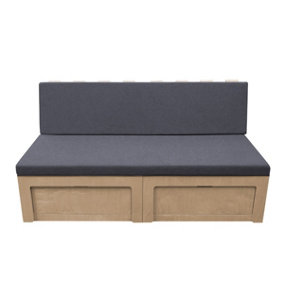 Camper Van Sofa Bed & Cushions Pull Out Storage