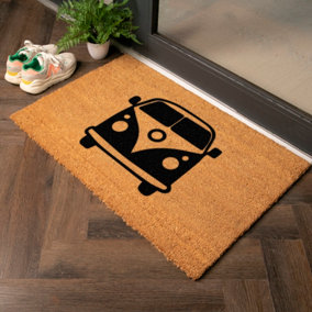 Campervan Country Size Coir Doormat