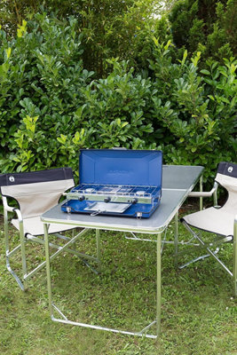Camping Chef Folding Double Burner & Toaster - 9