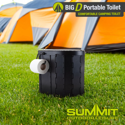 Portable Toilet Camping RV Boating Caravan Accessory Portable RV Folding Camping Toilet Portable Travel Toilet