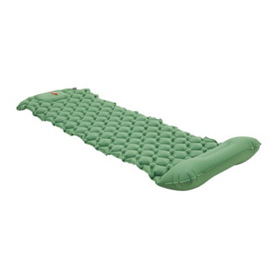 Camping Inflatable Sleeping Pad Waterproof Camping Mattress Army Green 190 x 60cm