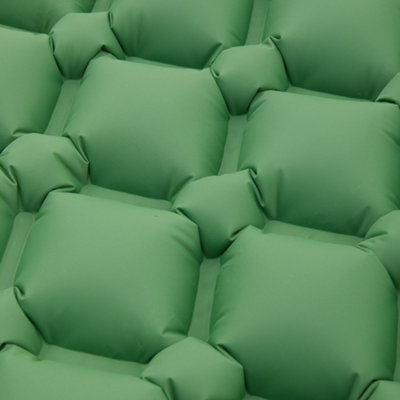 Camping Inflatable Sleeping Pad Waterproof Camping Mattress Army Green 190 x 60cm