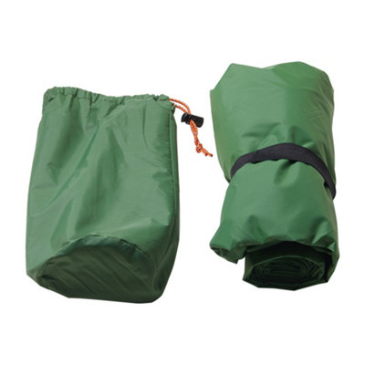 Camping Inflatable Sleeping Pad Waterproof Camping Mattress Army Green 190 x 60cm