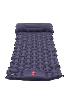 Camping Inflatable Sleeping Pad Waterproof Camping Mattress,Navy