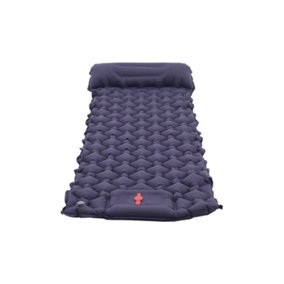 Camping Inflatable Sleeping Pad Waterproof Camping Mattress,Navy