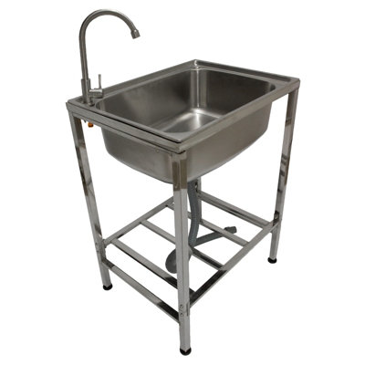 Camping Sink - Stainless Steel
