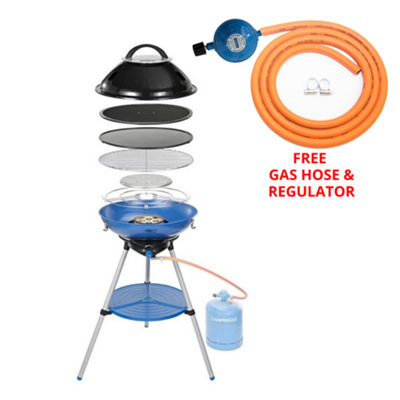 Campingaz Easy Fit Hose & Regulator – For Camping Stove & BBQ (Fits R907 / R904 Cylinders)