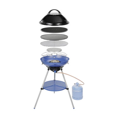 Campingaz Party Grill 600 Portable Gas BBQ and Stove with Multiple Cooking Options