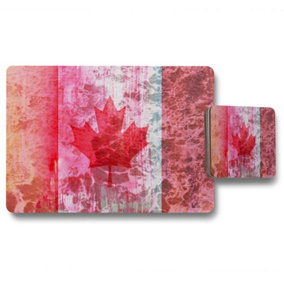 Canada Flag (Placemat & Coaster Set) / Default Title