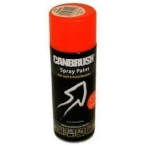 Canbrush Paint for Metal Plastic and Wood (C14 Orange)