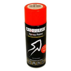 Canbrush Paint for Metal Plastic and Wood (C33 Red)