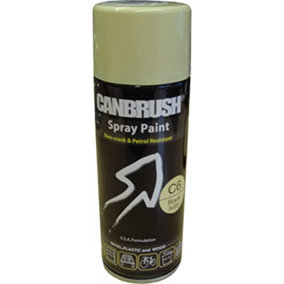 Canbrush Paint for Metal Plastic and Wood (C6 Royal Ivory)