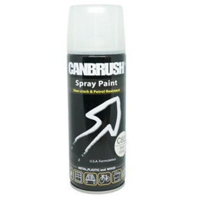 Canbrush Paint for Metal Plastic and Wood (C802 Satin White)