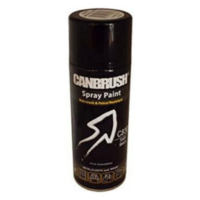 Canbrush Paint for Metal Plastic and Wood (C830 Satin Black)