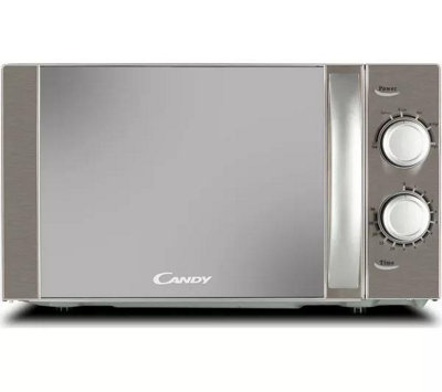 Candy CMW20MSS-DX Microwave Oven Manual Compact Solo 6 Power Settings 700W 20L