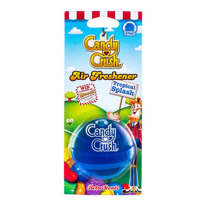 Candy Crush Game 3D Gel Car Air Freshener -Tropical Splash