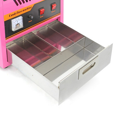 Candy Floss Machine with 500 Free Candy Floss Sticks