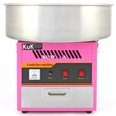 Candy Floss Machine with 500 Free Candy Floss Sticks