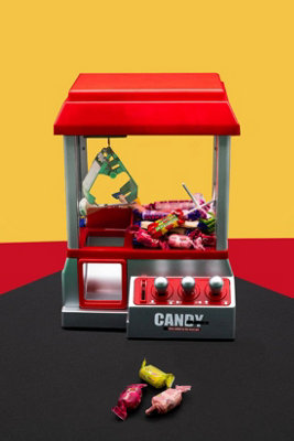 Candy Grabber Machine Arcade Game Kid's Toys Sweets Christmas Gift Crane Xmas