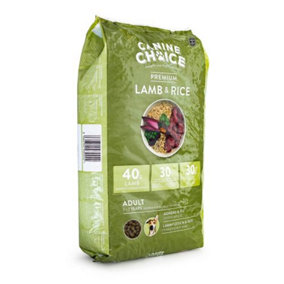 Canine Choice Premium Adult Dry Dog Food 10kg - Lamb