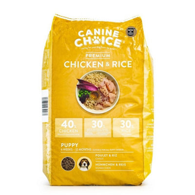 Canine Choice Premium Puppy Dry Dog Food 2kg - Chicken