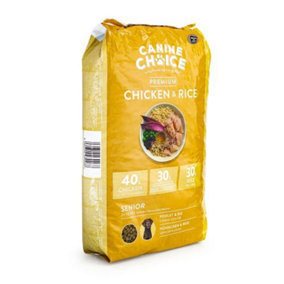 Canine Choice Premium Senior Dry Dog Food 10kg - Chicken