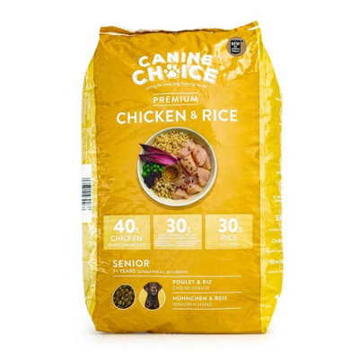 Canine Choice Premium Senior Dry Dog Food 2kg - Chicken