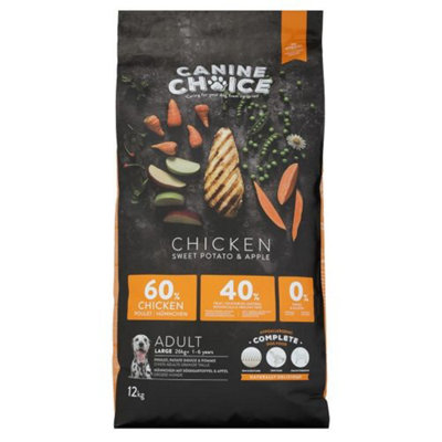 Canine Choice Super Premium GF Lrg Adt Dry Chicken 12kg