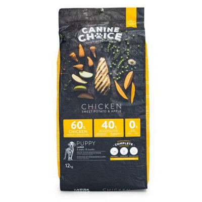 Canine Choice Super Premium GF Lrg Pup Dry Chicken 12kg
