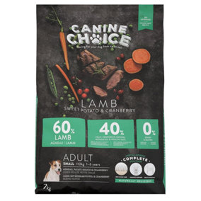 Canine Choice Super Premium GF Small Adult Dry Lamb 7kg