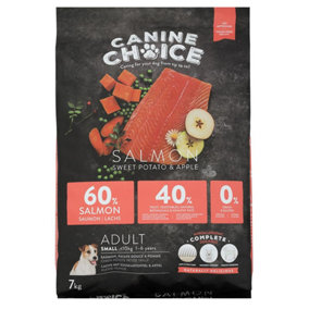 Canine Choice Super Premium GF Sml Adt Dry Salmon 7kg