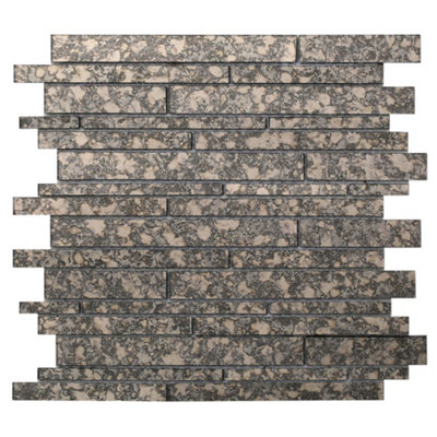 Cannes Bronze Mosaic Tile - House of Mosaics LUXE Sample