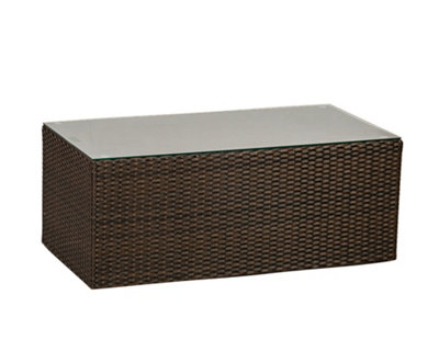Cannes Mocha Brown 2 Seater Sofa incl. cushions & Coffee Table
