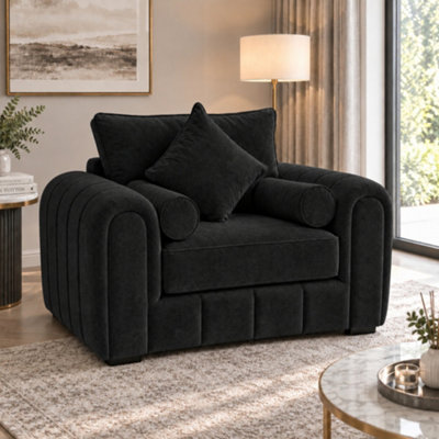 Canterbury Upholstered Lined Panel Sofa - 3 Seater