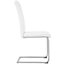Cantilevered Dining Chairs, Set of 6 - white