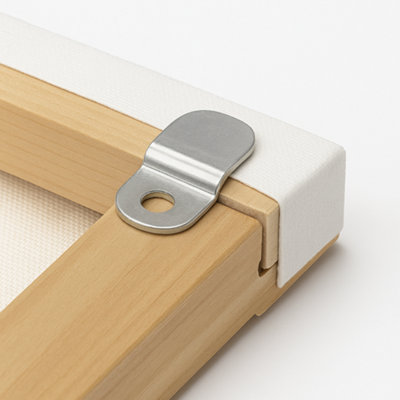 Canvas Offset Clips 3.2mm Pack of 10 with Screws for Picture Frame ...