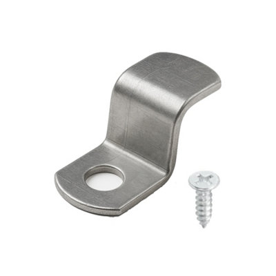 Canvas Offset Clips 9mm Pack of 10 Metal Offset Bracket Frame Mounting Clips Picture Frame Hardware with Screws