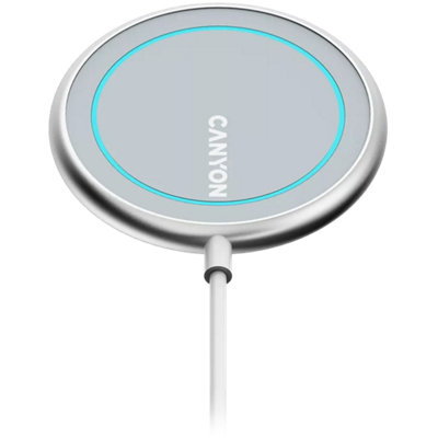 Canyon Wireless Charger WS-100 15W Magnetic Silver