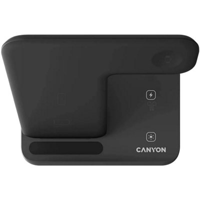 Canyon Wireless Charger WS-303 15w 3in1 Black - 3