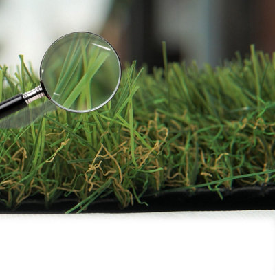 Cape Verde 40mm Artificial Grass Super Soft, Premium Artificial Grass, Pet-Friendly Artificial Grass-12m(39'4") X 4m(13'1")-48m²